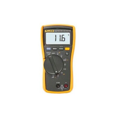 FLUKE Fluke 116 HVAC True RMS Multimeter w/Temperature & Microamps 2538803